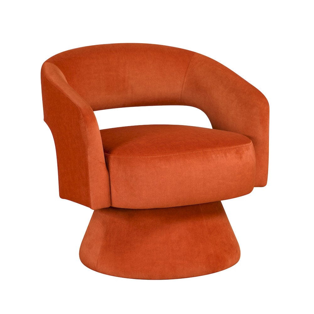Homelegance  - Lavon Swivel Chair in Orange - 1003RNG-1  view 1