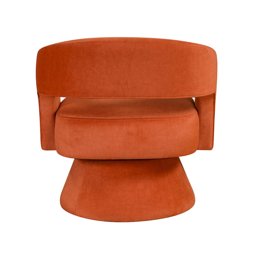 Homelegance  - Lavon Swivel Chair in Orange - 1003RNG-1  view 6