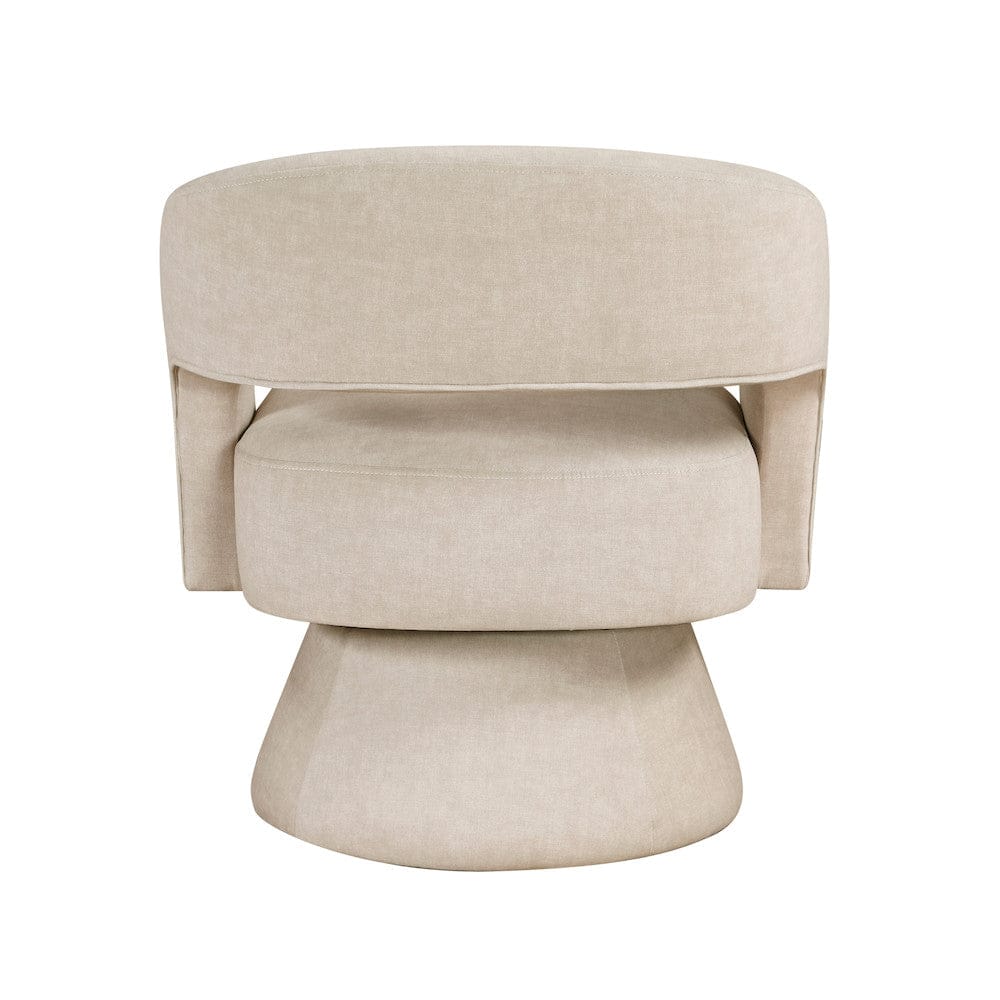 Homelegance  - Lavon Swivel Chair in Taupe - 1003TPE-1  view 7