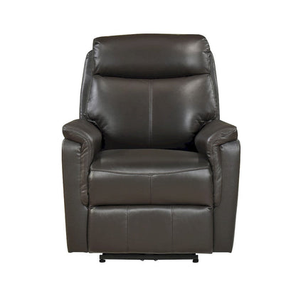 Homelegance  - Leif Power Reclining Chair in Dark brown - 8459DBR-1PW  view 9
