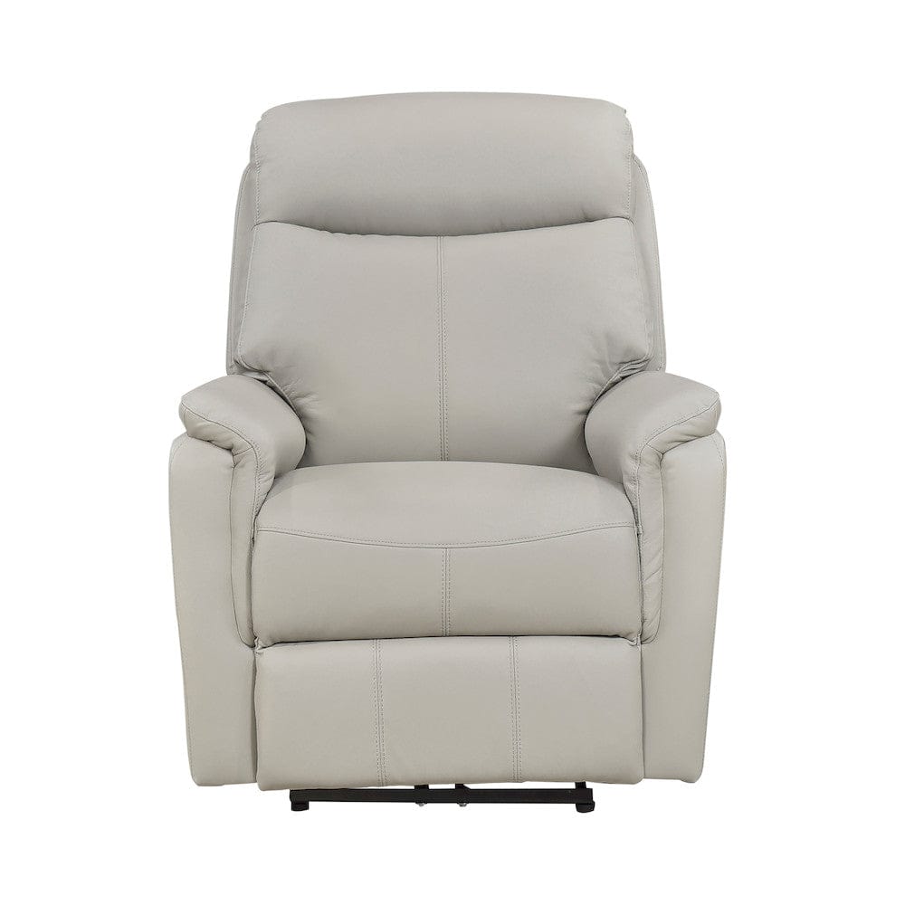 Homelegance  - Leif Power Reclining Chair in Light gray - 8459LGY-1PW  view 3
