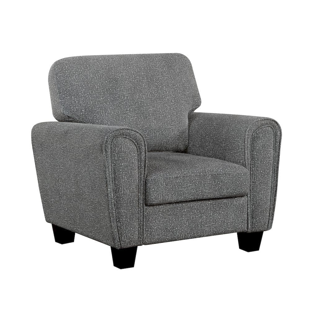 Homelegance  - Lemond Chair in Dark gray - 9214NGH-1  view 2