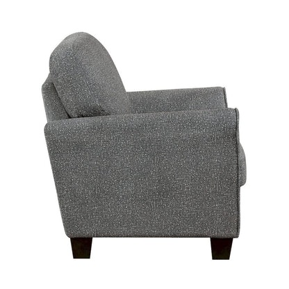 Homelegance  - Lemond Chair in Dark gray - 9214NGH-1  view 3