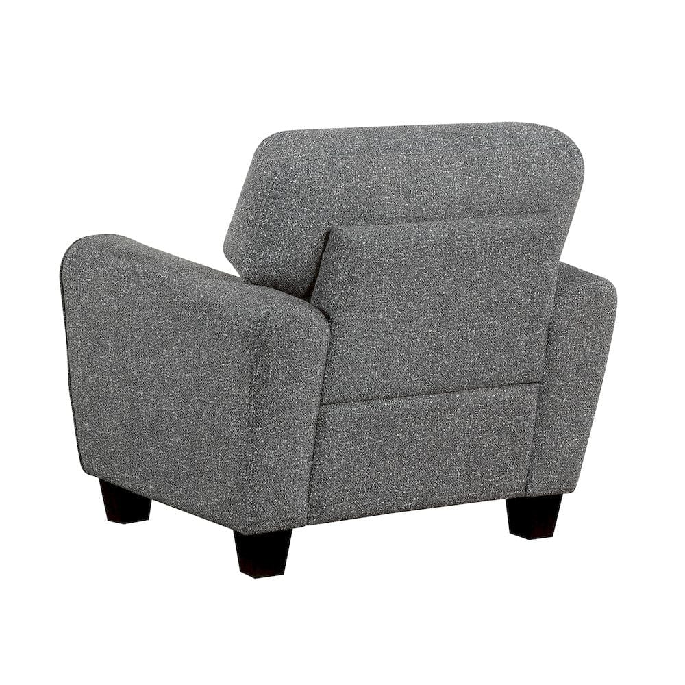 Homelegance  - Lemond Chair in Dark gray - 9214NGH-1  view 4
