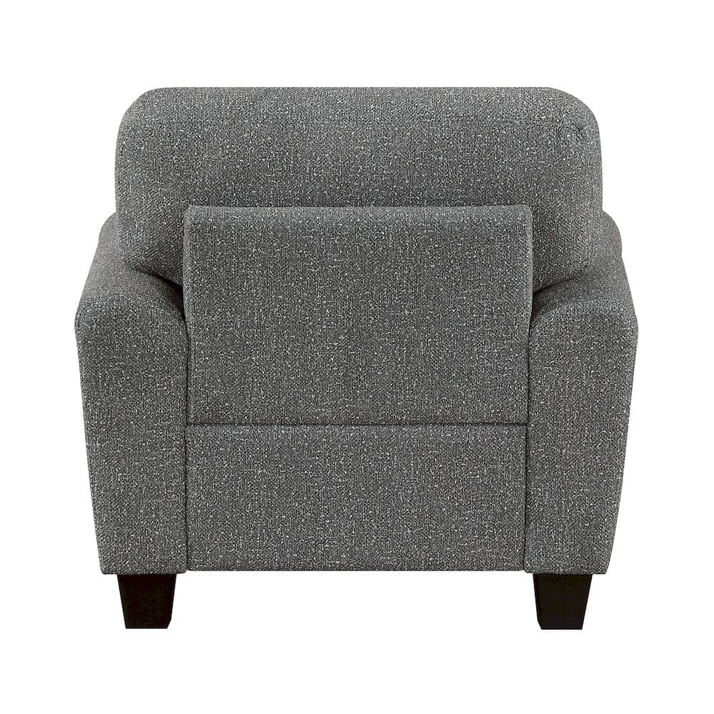 Homelegance  - Lemond Chair in Dark gray - 9214NGH-1  view 5
