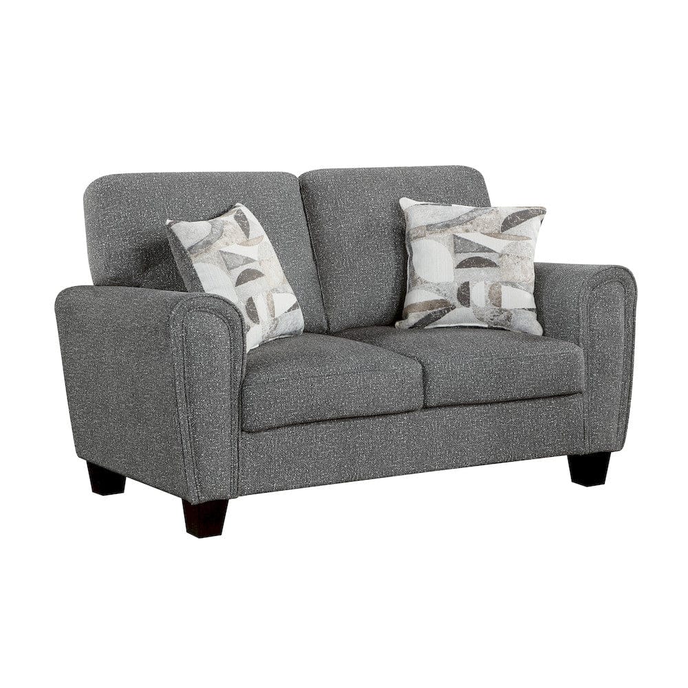 Homelegance  - Lemond Love Seat in Dark gray - 9214NGH-2  view 5