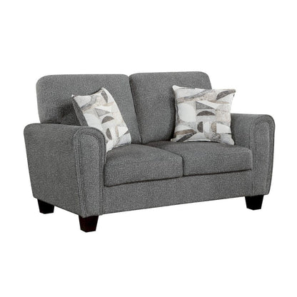 Homelegance  - Lemond Love Seat in Dark gray - 9214NGH-2  view 5