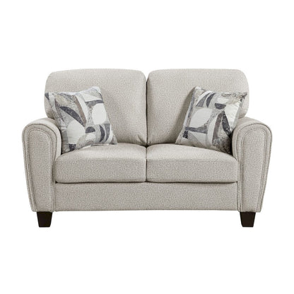 Homelegance  - Lemond Love Seat in Gray - 9214NPG-2  view 1