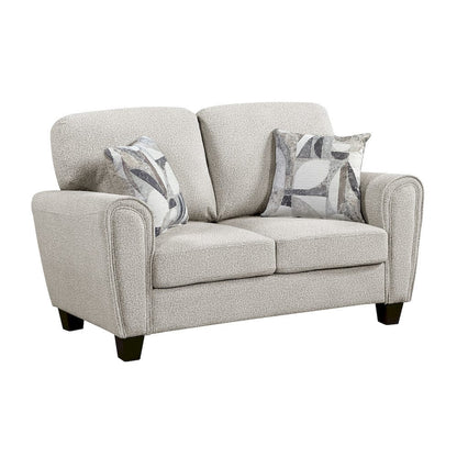 Homelegance  - Lemond Love Seat in Gray - 9214NPG-2  view 6