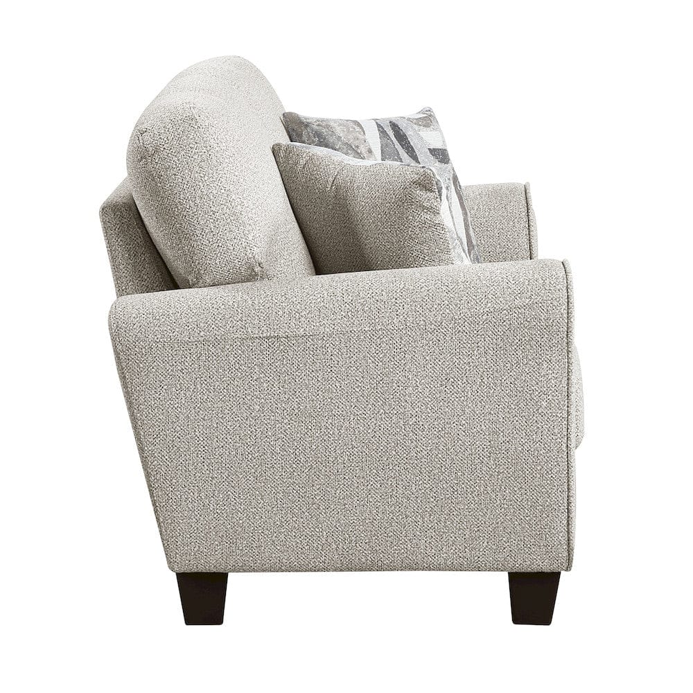 Homelegance  - Lemond Love Seat in Gray - 9214NPG-2  view 7