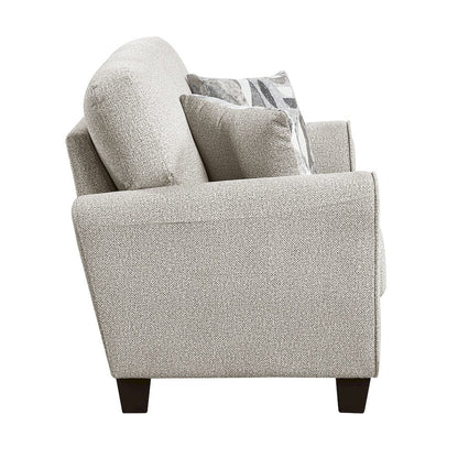 Homelegance  - Lemond Love Seat in Gray - 9214NPG-2  view 7
