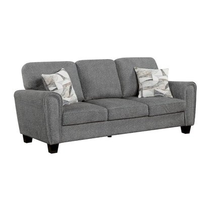 Homelegance  - Lemond Sofa in Dark gray - 9214NGH-3  view 1