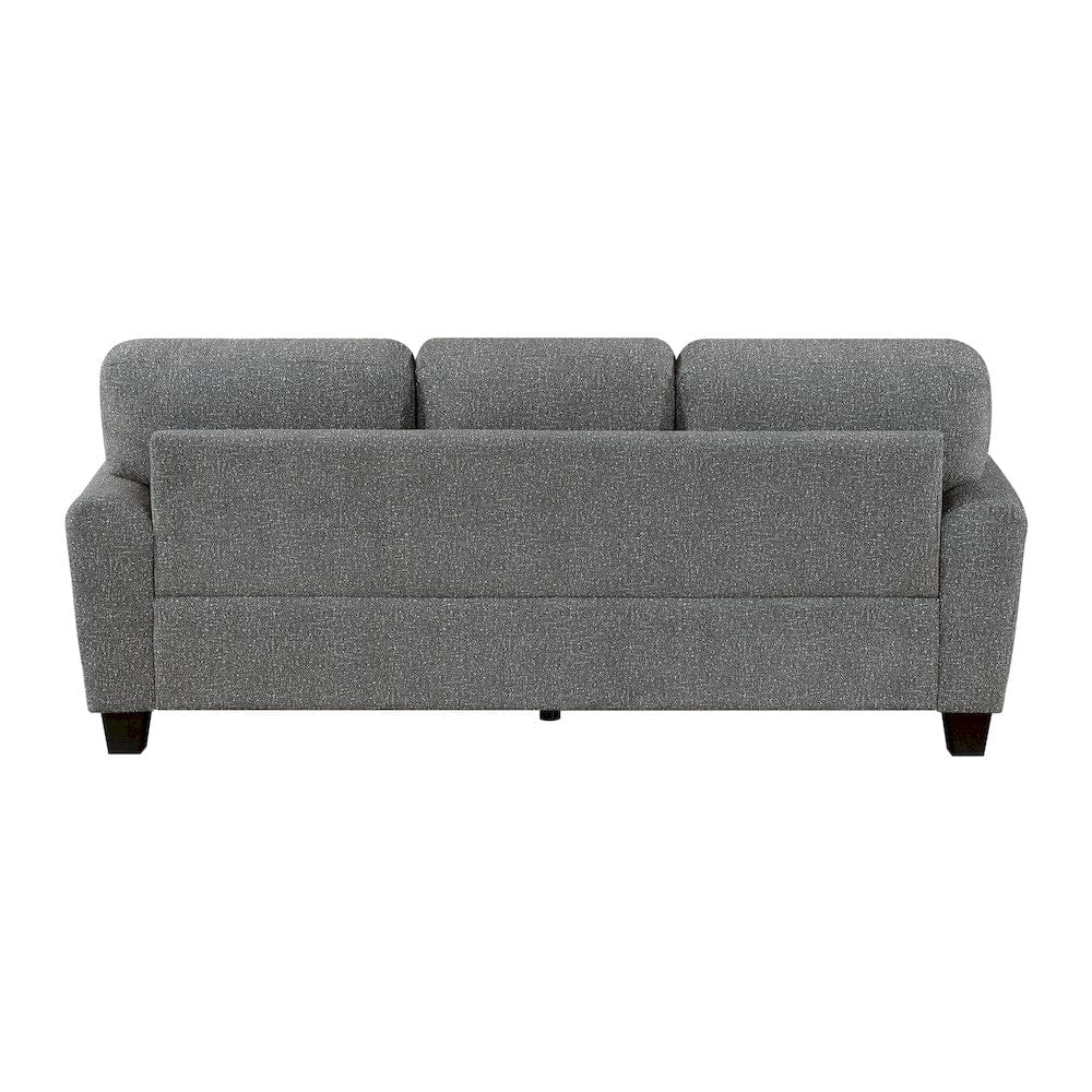 Homelegance  - Lemond Sofa in Dark gray - 9214NGH-3  view 2