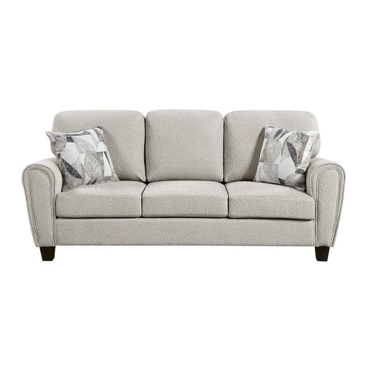 Homelegance  - Lemond Sofa in Gray - 9214NPG-3  view 1