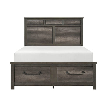 Homelegance  - Lenior Eastern King Platform Bed W/ Footboard Storage - 1342K-1EKx  view 1
