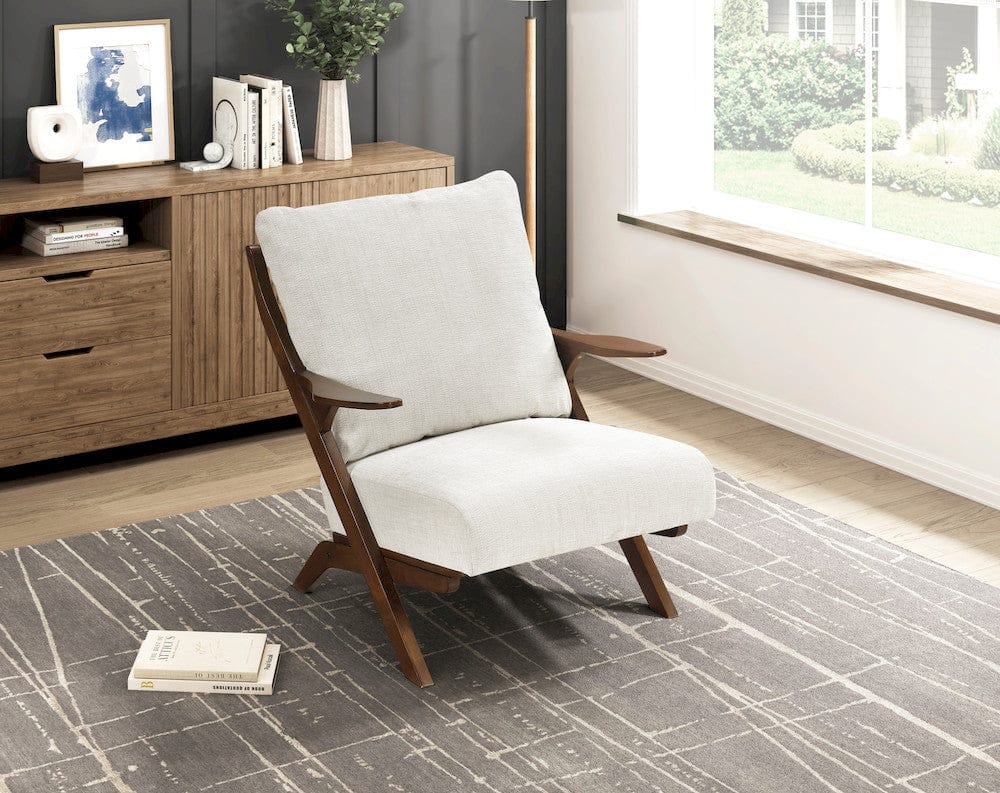Homelegance  - Lennox Accent Chair in Beige - 1146BE-1  view 3