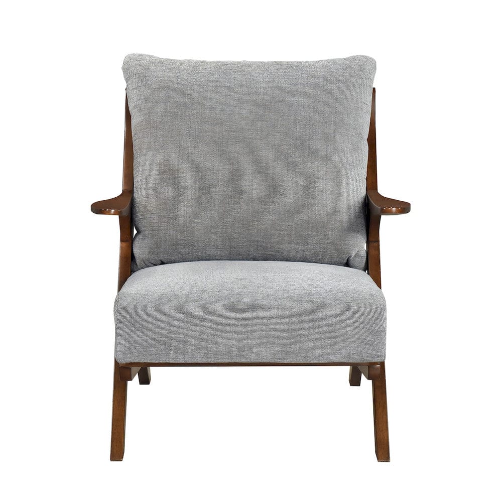 Homelegance  - Lennox Accent Chair in Gray - 1146GY-1  view 2