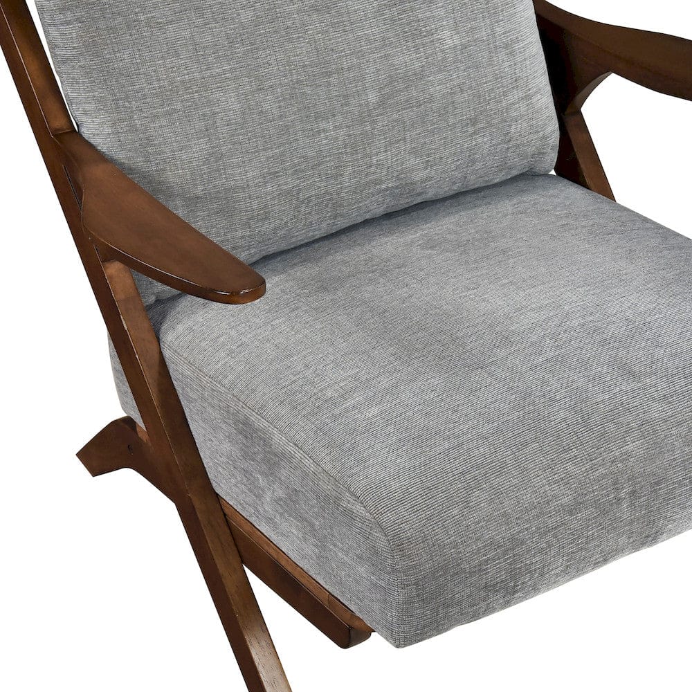 Homelegance  - Lennox Accent Chair in Gray - 1146GY-1  view 6