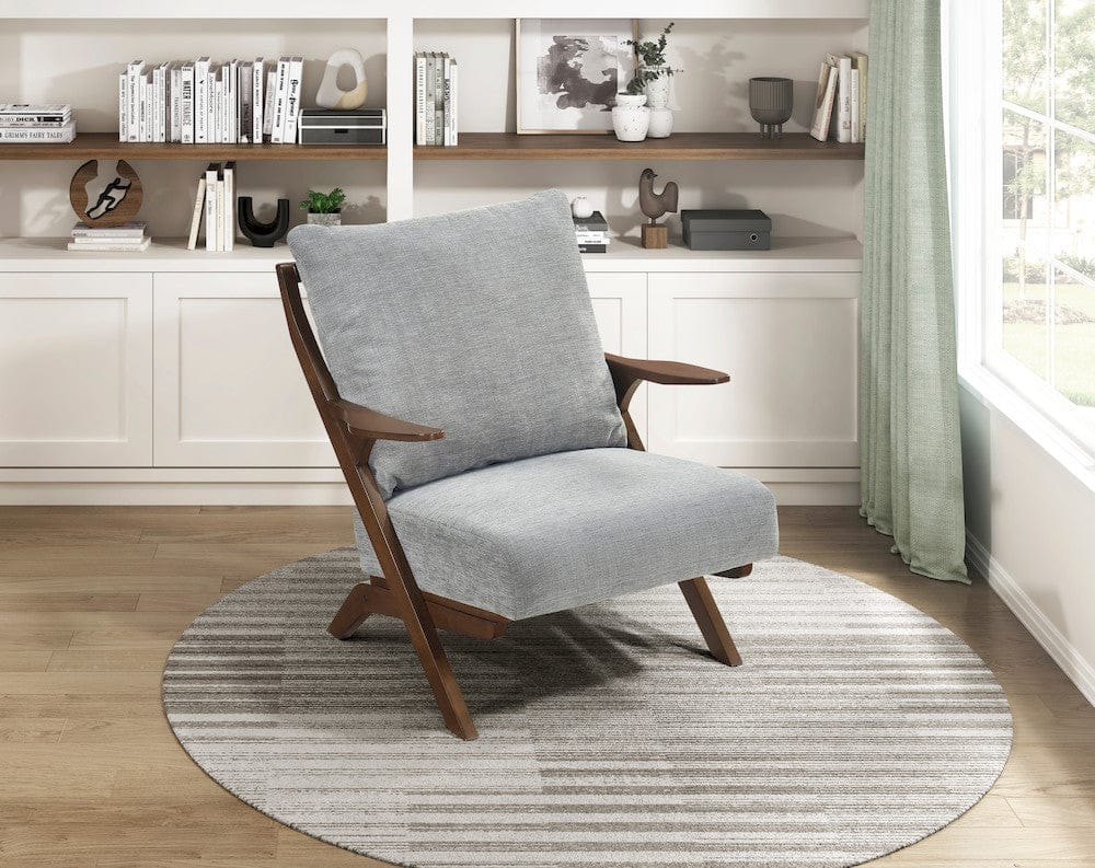 Homelegance  - Lennox Accent Chair in Gray - 1146GY-1  view 8