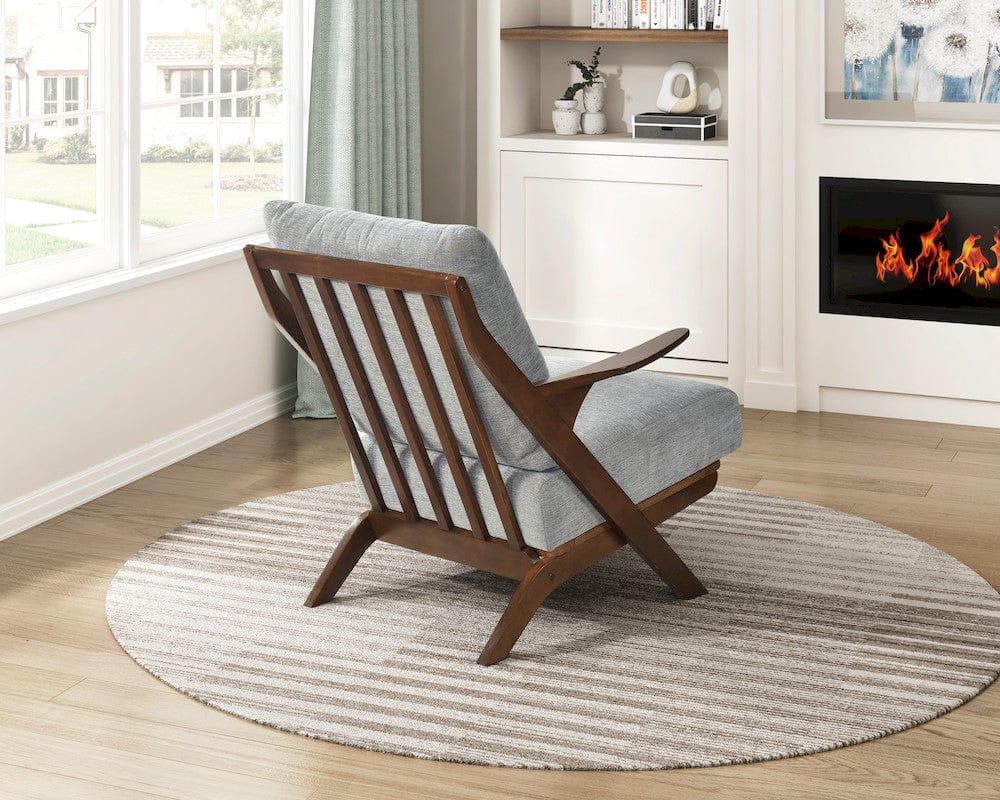 Homelegance  - Lennox Accent Chair in Gray - 1146GY-1  view 9