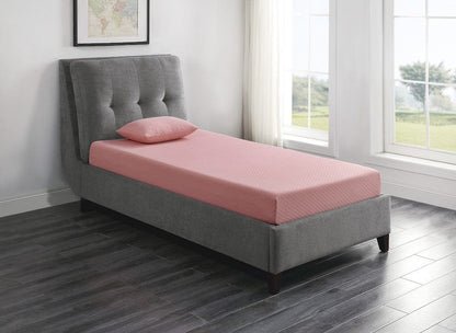 Homelegance  - Leo 7" Pink Full Gel-Infused Memory Foam Mattress and Pillow Set in Pink - MT-PG07PKF  view 2