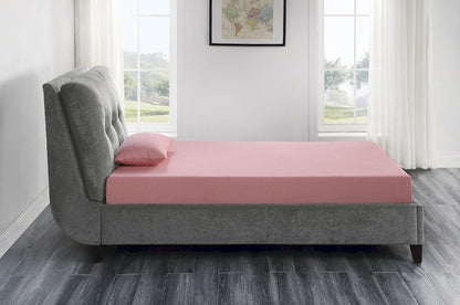 Homelegance  - Leo 7" Pink Full Gel-Infused Memory Foam Mattress and Pillow Set in Pink - MT-PG07PKF  view 8