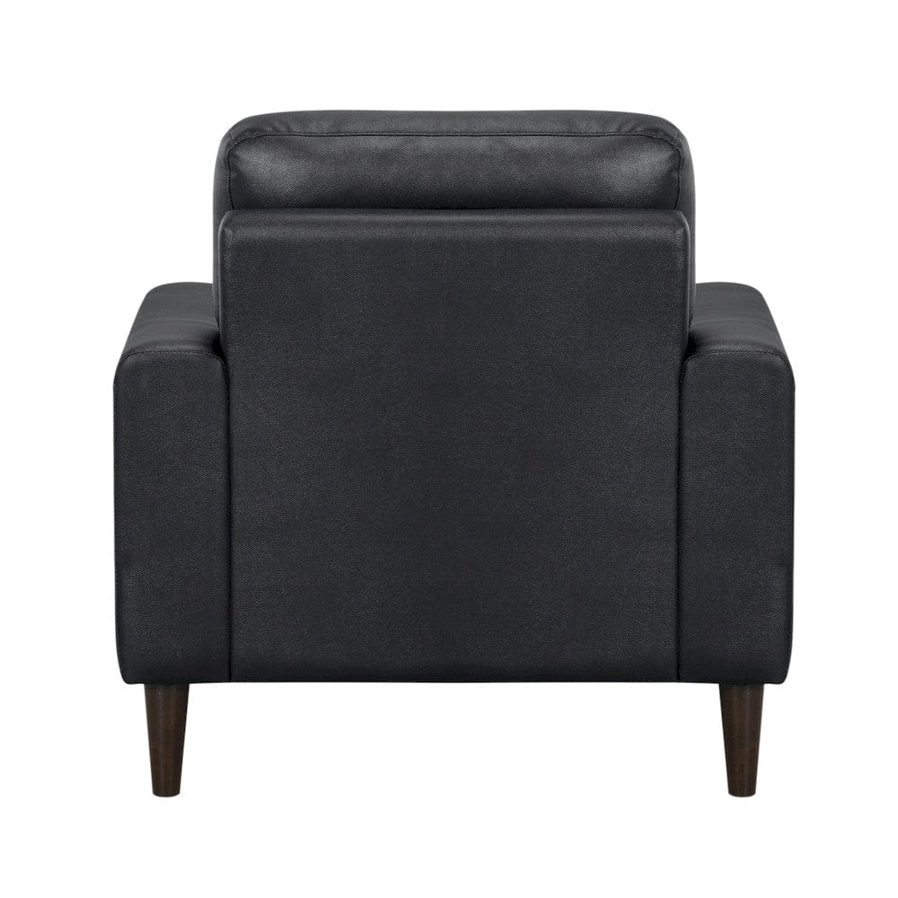 Homelegance  - Lewes Chair in Black - 8566BLK-1  view 4