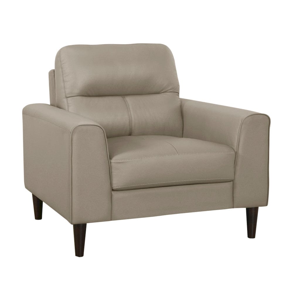 Homelegance  - Lewes Chair in Latte - 8566LTE-1  view 2