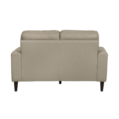 Homelegance  - Lewes Love Seat in Latte - 8566LTE-2  view 3
