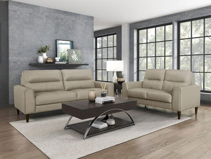 Homelegance  - Lewes Sofa in Latte - 8566LTE-3  view 7