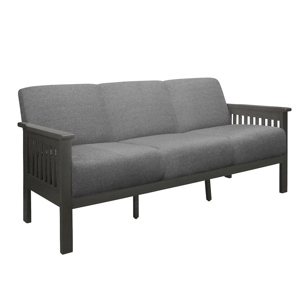 Homelegance  - Lewiston Sofa in Gray - 1104GY-3  view 1