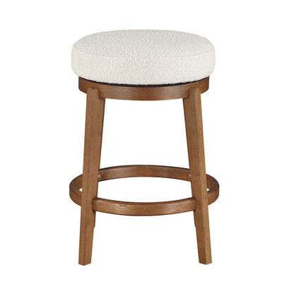 Homelegance  - Lily Swivel Counter Height Stool in White - 6015-24  view 3