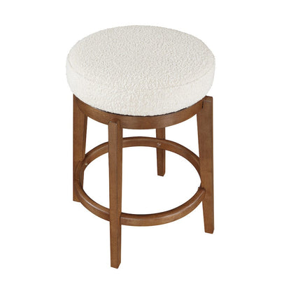 Homelegance  - Lily Swivel Counter Height Stool in White - 6015-24  view 4