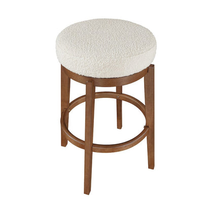 Homelegance  - Lily Swivel Pub Height Stool in White - 6015-29  view 9