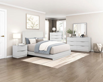 Homelegance  - Linea California King Bed in Cream - 2384K-1CKx  view 2