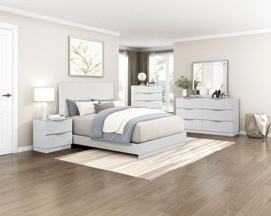 Homelegance  - Linea California King Bed in Cream - 2384K-1CKx  view 2