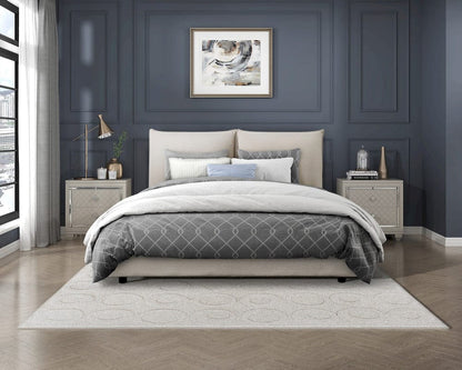 Homelegance  - Linna Eastern King Platform Bed in Beige - 1930K-1EKx  view 10