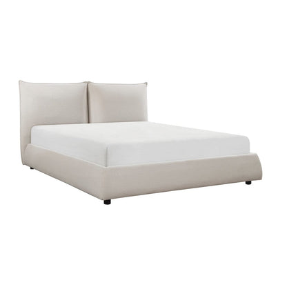 Homelegance  - Linna Full Platform Bed in Beige - 1930F-1x  view 2
