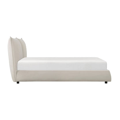 Homelegance  - Linna Full Platform Bed in Beige - 1930F-1x  view 3