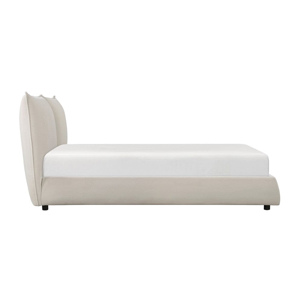Homelegance  - Linna Queen Platform Bed in Beige - 1930-1x  view 2