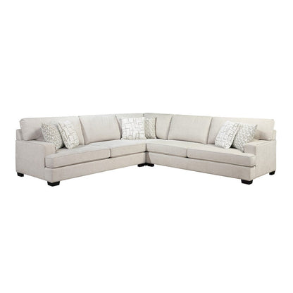Homelegance  - Livia 3-Piece Sectional in Beige - 8435BEx32L2R  view 1