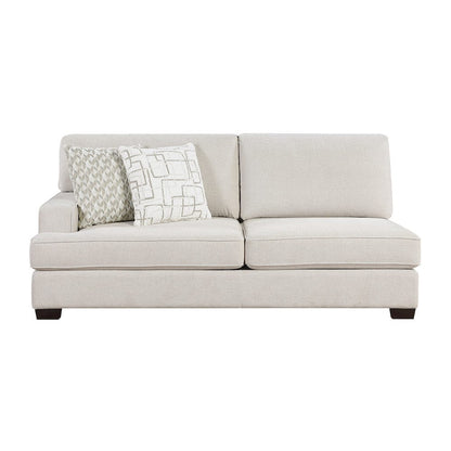 Homelegance  - Livia 4-Piece Sectional W/ Ottoman in Beige - 8435BEx42L2R  view 4
