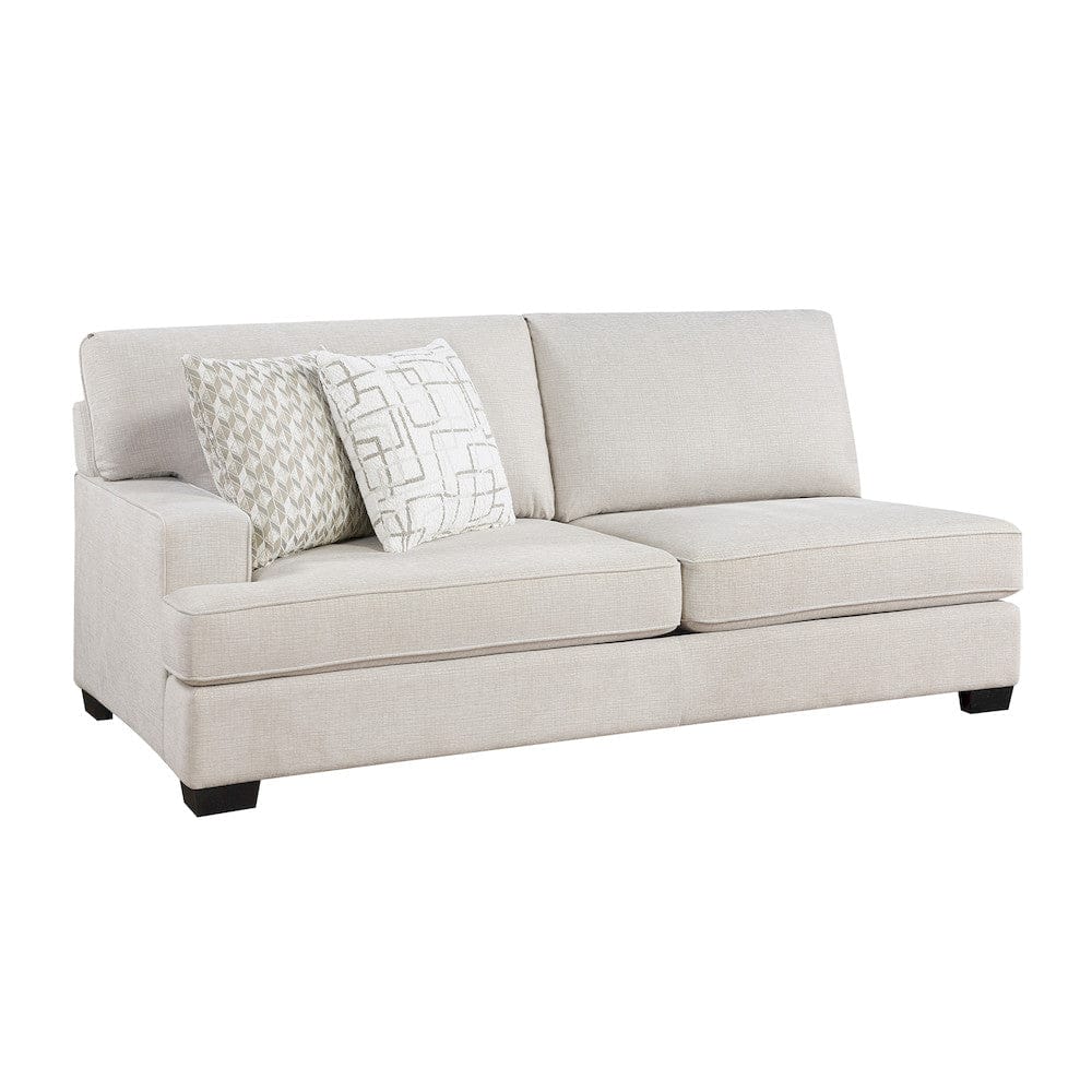 Homelegance  - Livia 4-Piece Sectional W/ Ottoman in Beige - 8435BEx42L2R  view 5