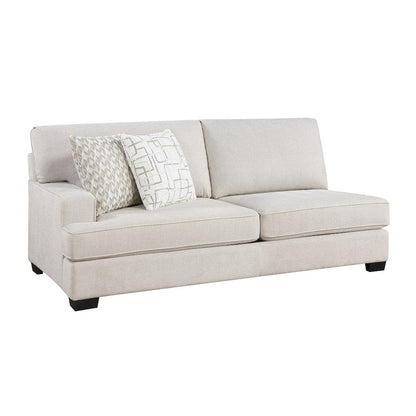 Homelegance  - Livia 4-Piece Sectional W/ Ottoman in Beige - 8435BEx42L2R  view 5