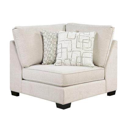 Homelegance  - Livia 4-Piece Sectional W/ Ottoman in Beige - 8435BEx42L2R  view 6