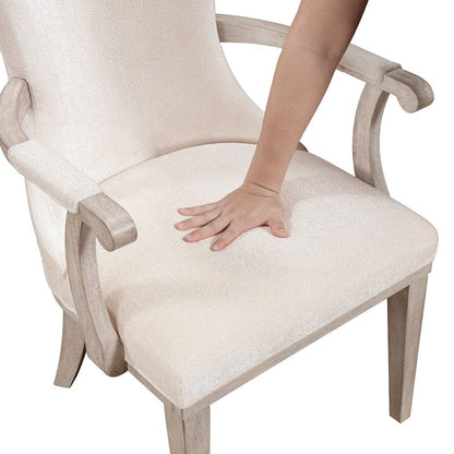 Homelegance  - Lofton Arm Chair in Ivory - 6018A  view 4