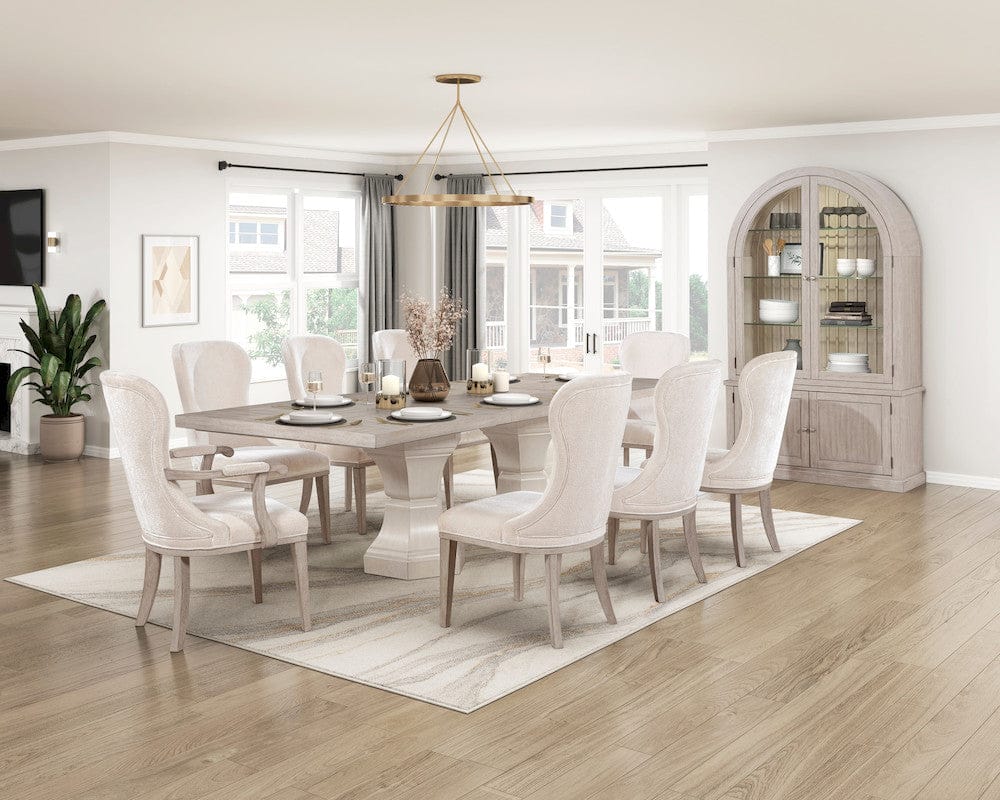 Homelegance  - Lofton Arm Chair in Ivory - 6018A  view 5