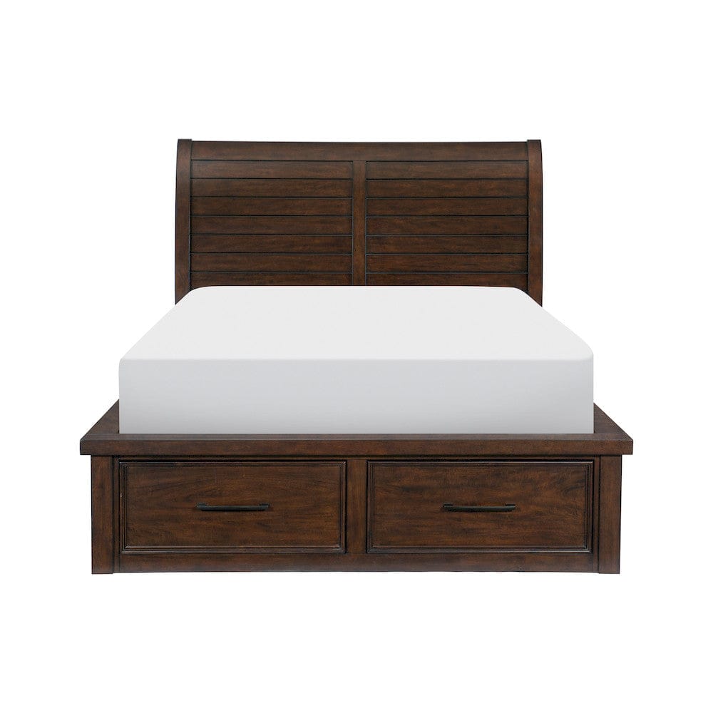 Homelegance  - Logandale Eastern King Platform Bed W/ Storage Footboard and Side Rails - 1559K-1EKx  view 1