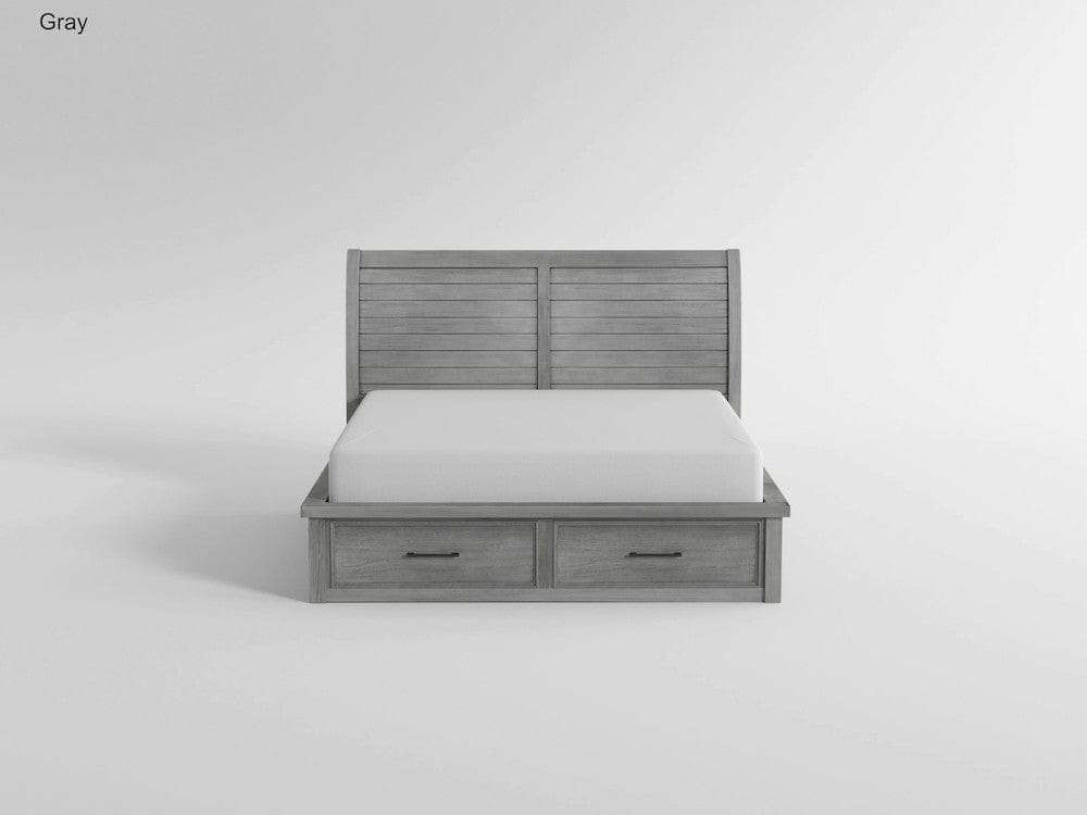 Homelegance  - Logandale Eastern King Platform Bed W/ Storage Footboard and Side Rails - 1559K-1EKx  view 8