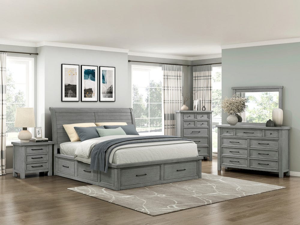 Homelegance  - Logandale Night Stand - 1559DG-4  view 2